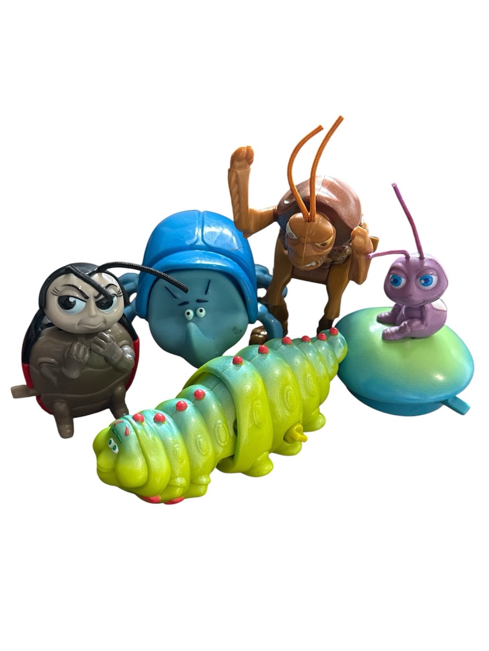 1998 McDonald’s Disney Pixar A BUG’S LIFE Happy Meal Wind-Up Toy Lot *Loose
